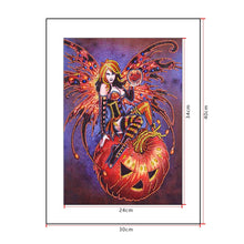 Load image into Gallery viewer, Crystal Rhinestone Diamond Painting Kit | Halloween Magic Wizard