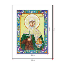 Load image into Gallery viewer, Crystal Rhinestone Diamond Painting Kit | Religious Female Figures