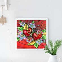 Load image into Gallery viewer, Crystal Rhinestone Diamond Painting Kit | Red heart