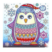 Load image into Gallery viewer, Crystal Rhinestone Diamond Painting Kit | Cute penguin
