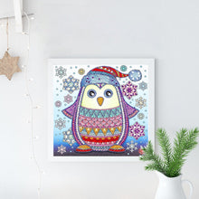 Load image into Gallery viewer, Crystal Rhinestone Diamond Painting Kit | Cute penguin