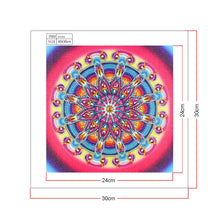 Load image into Gallery viewer, Crystal Rhinestone Diamond Painting Kit | Mandala