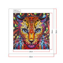Load image into Gallery viewer, Crystal Rhinestone Diamond Painting Kit | Leopard