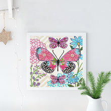 Load image into Gallery viewer, Crystal Rhinestone Diamond Painting Kit | Butterfly