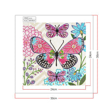Load image into Gallery viewer, Crystal Rhinestone Diamond Painting Kit | Butterfly
