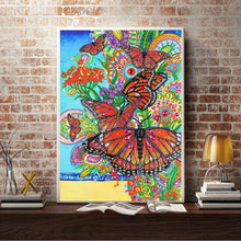 Load image into Gallery viewer, Crystal Rhinestone Diamond Painting Kit | Butterfly
