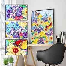 Load image into Gallery viewer, Crystal Rhinestone Diamond Painting Kit | Butterflies and flowers