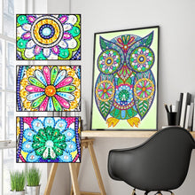 Load image into Gallery viewer, Crystal Rhinestone Diamond Painting Kit | Owl