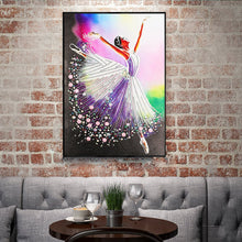 Load image into Gallery viewer, Crystal Rhinestone Diamond Painting Kit | Ballet dancer