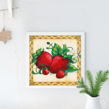 Load image into Gallery viewer, Crystal Rhinestone Diamond Painting Kit | Strawberry