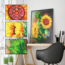 Load image into Gallery viewer, Crystal Rhinestone Diamond Painting Kit | Sunflower