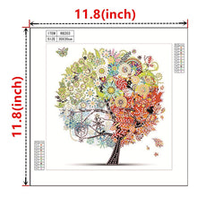 Load image into Gallery viewer, Crystal Rhinestone Diamond Painting Kit | Season Tree