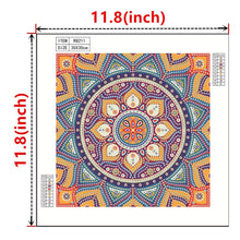 Load image into Gallery viewer, Crystal Rhinestone Diamond Painting Kit | Mandala