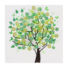 Load image into Gallery viewer, Crystal Rhinestone Diamond Painting Kit | Green tree