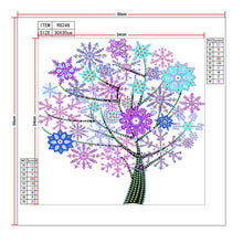 Load image into Gallery viewer, Crystal Rhinestone Diamond Painting Kit | Season Tree