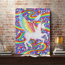 Load image into Gallery viewer, Crystal Rhinestone Diamond Painting Kit | Unicorn