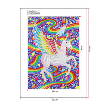Load image into Gallery viewer, Crystal Rhinestone Diamond Painting Kit | Unicorn