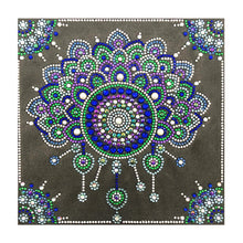 Load image into Gallery viewer, Crystal Rhinestone Diamond Painting Kit | Mandala Flower