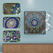 Load image into Gallery viewer, Crystal Rhinestone Diamond Painting Kit | Mandala Flower