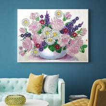 Load image into Gallery viewer, Crystal Rhinestone Diamond Painting Kit | Flowers