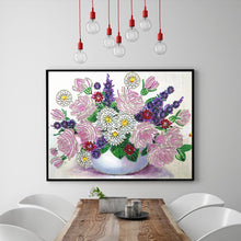Load image into Gallery viewer, Crystal Rhinestone Diamond Painting Kit | Flowers