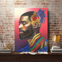 Load image into Gallery viewer, Crystal Rhinestone Diamond Painting Kit | African man