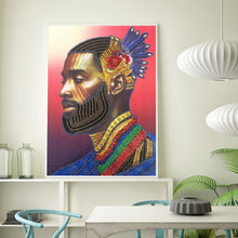 Load image into Gallery viewer, Crystal Rhinestone Diamond Painting Kit | African man