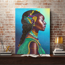 Load image into Gallery viewer, Crystal Rhinestone Diamond Painting Kit | African women