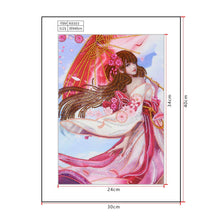 Load image into Gallery viewer, Crystal Rhinestone Diamond Painting Kit | Beautiful girl