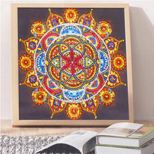 Load image into Gallery viewer, Crystal Rhinestone Diamond Painting Kit | Mandala