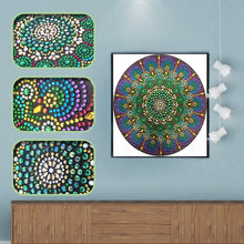 Load image into Gallery viewer, Crystal Rhinestone Diamond Painting Kit | Mandala