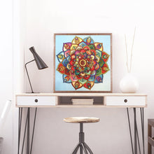 Load image into Gallery viewer, Crystal Rhinestone Diamond Painting Kit | Mandala Flower