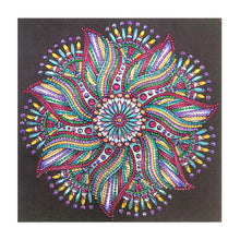 Load image into Gallery viewer, Crystal Rhinestone Diamond Painting Kit | Mandala Flower