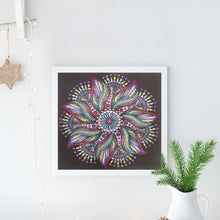 Load image into Gallery viewer, Crystal Rhinestone Diamond Painting Kit | Mandala Flower