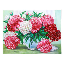 Load image into Gallery viewer, Crystal Rhinestone Diamond Painting Kit | Beautiful flower