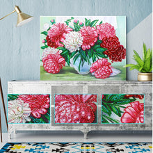 Load image into Gallery viewer, Crystal Rhinestone Diamond Painting Kit | Beautiful flower