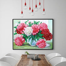 Load image into Gallery viewer, Crystal Rhinestone Diamond Painting Kit | Beautiful flower