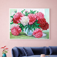 Load image into Gallery viewer, Crystal Rhinestone Diamond Painting Kit | Beautiful flower
