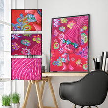 Load image into Gallery viewer, Crystal Rhinestone Diamond Painting Kit | Cartoon red