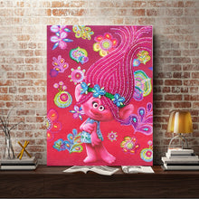 Load image into Gallery viewer, Crystal Rhinestone Diamond Painting Kit | Cartoon red