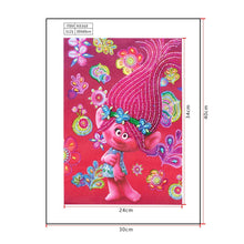 Load image into Gallery viewer, Crystal Rhinestone Diamond Painting Kit | Cartoon red