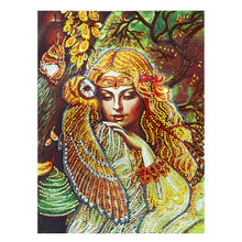 Load image into Gallery viewer, Crystal Rhinestone Diamond Painting Kit | Pretty girl