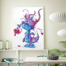 Load image into Gallery viewer, Crystal Rhinestone Diamond Painting Kit | Cute little dragon