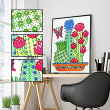 Load image into Gallery viewer, Crystal Rhinestone Diamond Painting Kit | Cactus