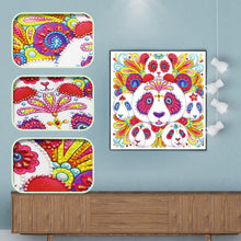 Load image into Gallery viewer, Crystal Rhinestone Diamond Painting Kit | Cartoon Animal Panda
