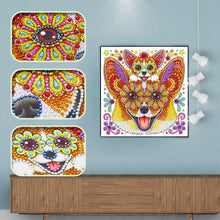 Load image into Gallery viewer, Crystal Rhinestone Diamond Painting Kit | Cartoon Animal Dog