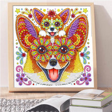 Load image into Gallery viewer, Crystal Rhinestone Diamond Painting Kit | Cartoon Animal Dog