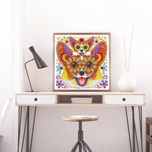 Load image into Gallery viewer, Crystal Rhinestone Diamond Painting Kit | Cartoon Animal Dog