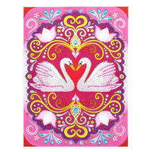 Load image into Gallery viewer, Crystal Rhinestone Diamond Painting Kit | Swans