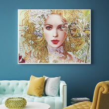 Load image into Gallery viewer, Crystal Rhinestone Diamond Painting Kit | Beautiful woman